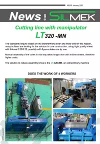 Linea di taglio con manipolatore LT320 -MN